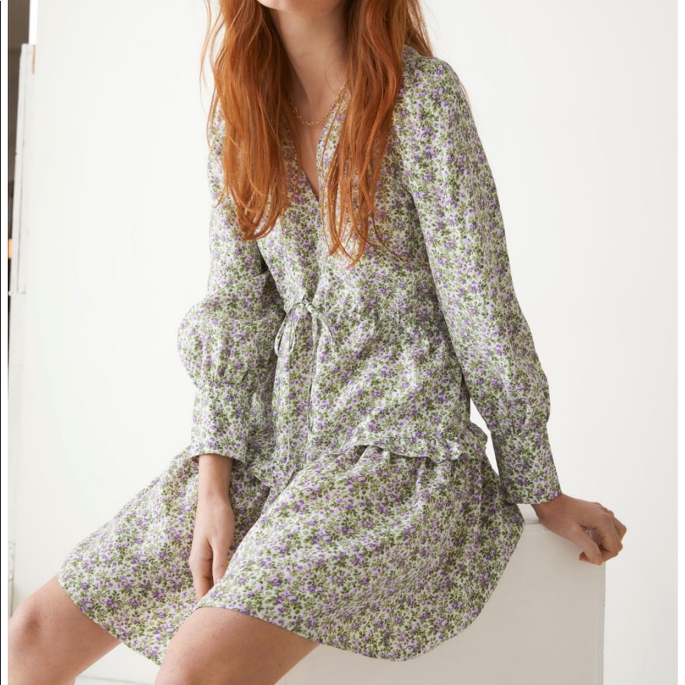 Floral Mini Dress (& Other Stories)